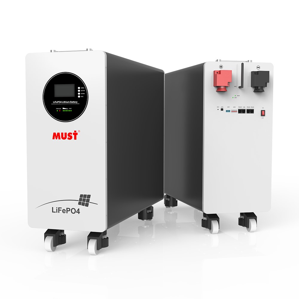 Літієва LiFePO4 акумуляторна батарея MUST LP21-48300 51.2V 300AH 15.36KWH